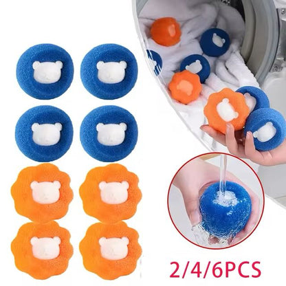 Magic Laundry Ball Set Can Be Reused Clothes Hair Cleaning Tools Pet Hair Removal Device Washing Machine Products Household Home