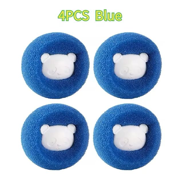 Magic Laundry Ball Set Can Be Reused Clothes Hair Cleaning Tools Pet Hair Removal Device Washing Machine Products Household Home